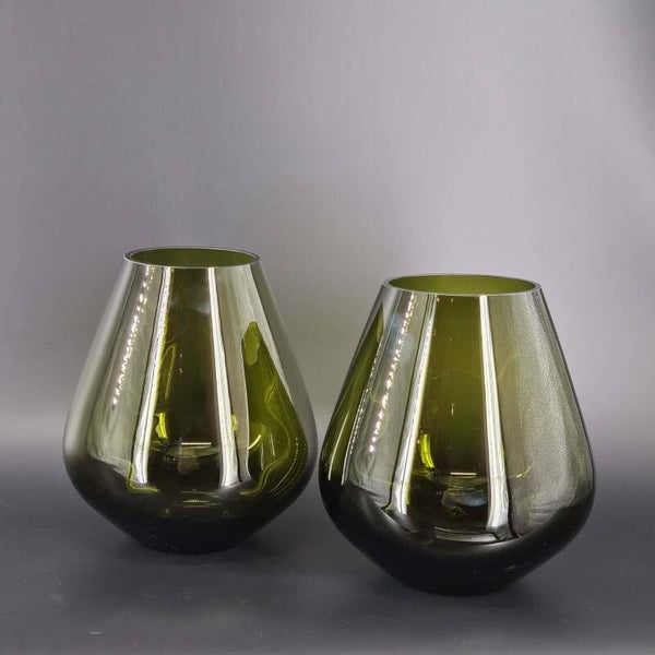 Vaas / windlicht pear Olive