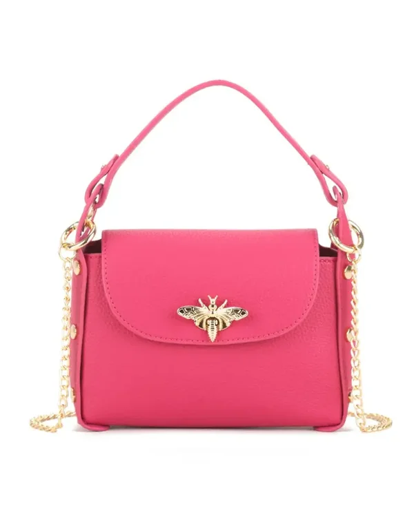 Giuliano schoudertas bee - Roze