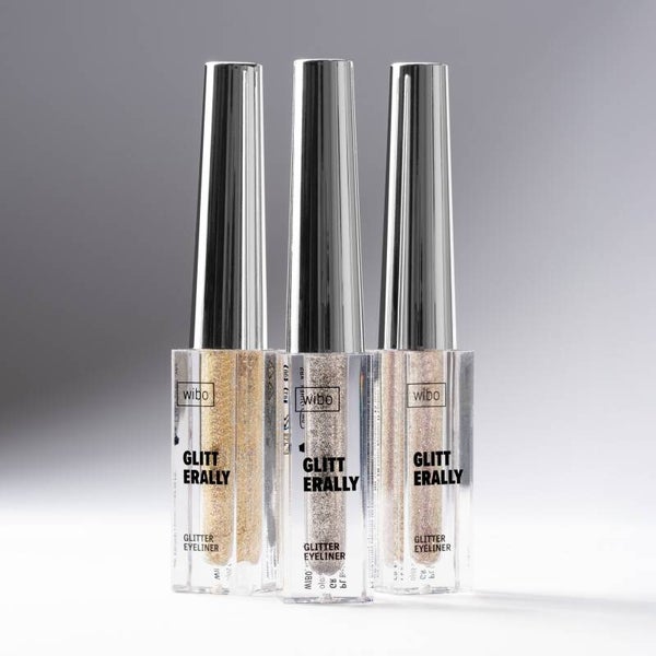 Wibo Glitterally Glitter Eyeliner, nestemäinen silmänrajausväri