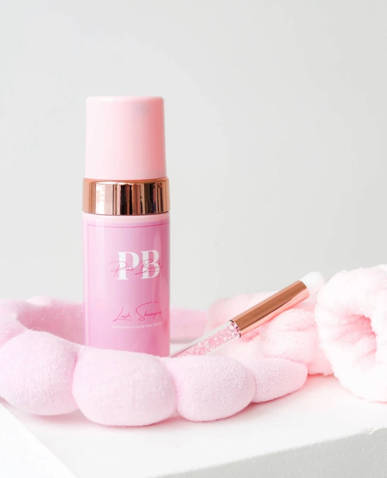 Kaamos Kauneus Seinäjoki, PinkBeauty ripsishampoo, pinkki ripsishampoo, lash shampoo
