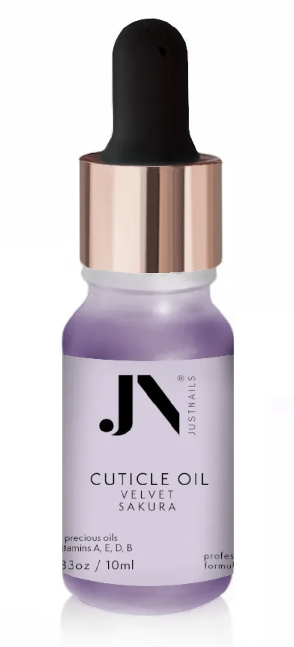 JustNails kynsinauhaöljy Velvet Sakura 10 ml