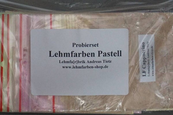 Probierset Lehmfarbserie Pastell