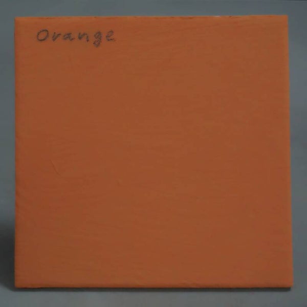 Lehmfarbe Orange