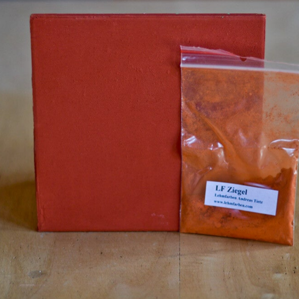 Tietz Lehmfarbe Forte – Ziegel (Rot Terrakotta) | Wand- & Innenraumfarbe