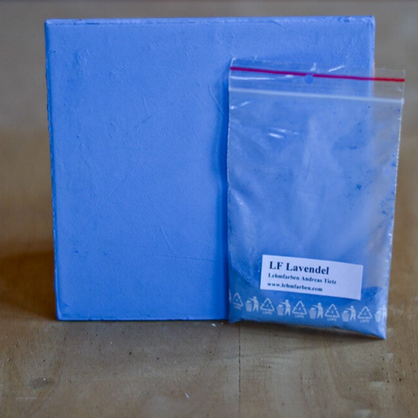 Tietz Lehmfarbe Forte – Lavendel (Blau) | gesunde Wandfarbe