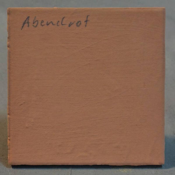 Lehmfarbe Abendrot