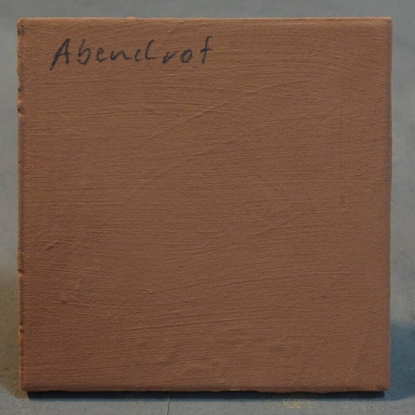 Lehmfarbe Abendrot
