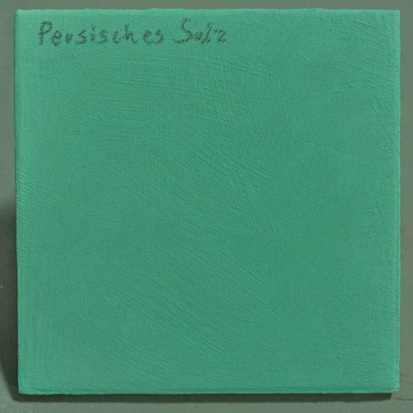 Tietz Lehmfarbe Pastell – Persisches Salz (Türkisblau) | ökologische Innenraumfarbe