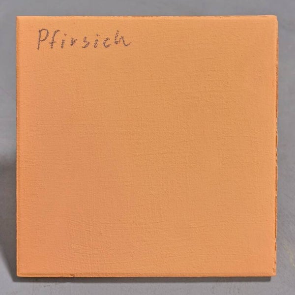 Lehmfarbe Pfirsich