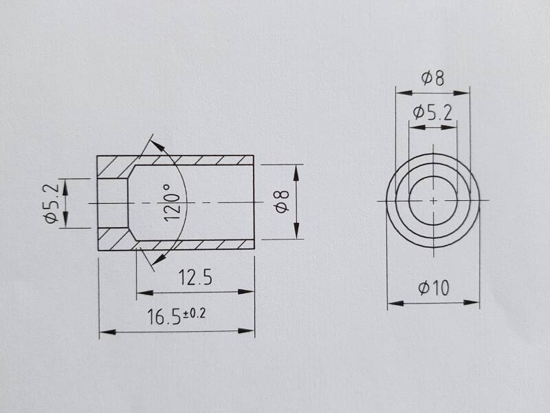 Kleindrehteile.eu WTS Präzisionsteile und Feindrehteile Zeignung