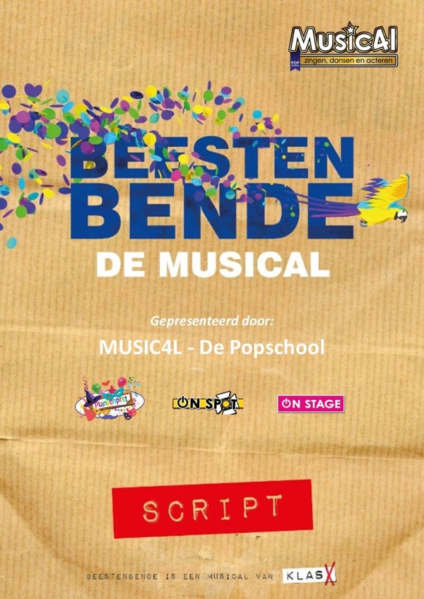 Script De Beestenbende (ingebonden)