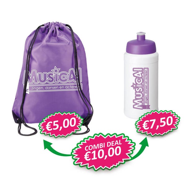 Music4l Bidon + Tas Combideal