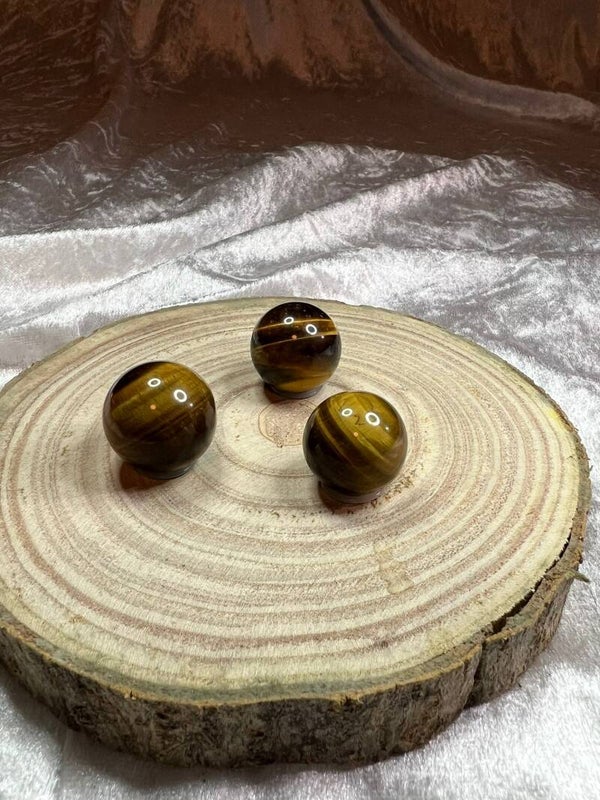 Tigerauge Kugel mini