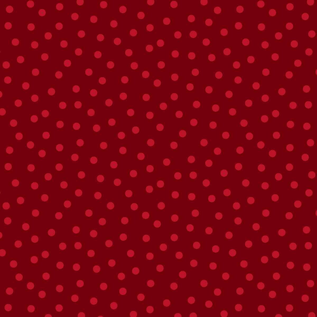 Dots red (rood met stippen) 3604-88