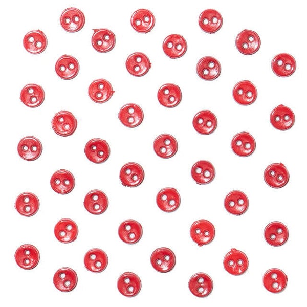 micro mini red knoopjes