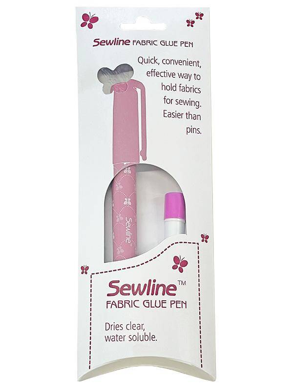 Sewline Glue, soluble glue marker & Blue dissapearing glue.