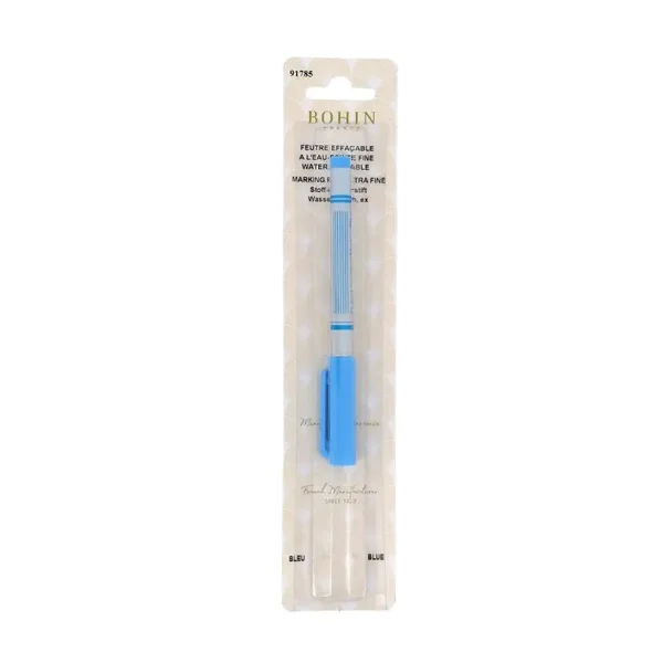 Water erasable stofpen, blauw