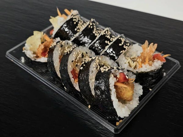 Black Kimbap Tempura