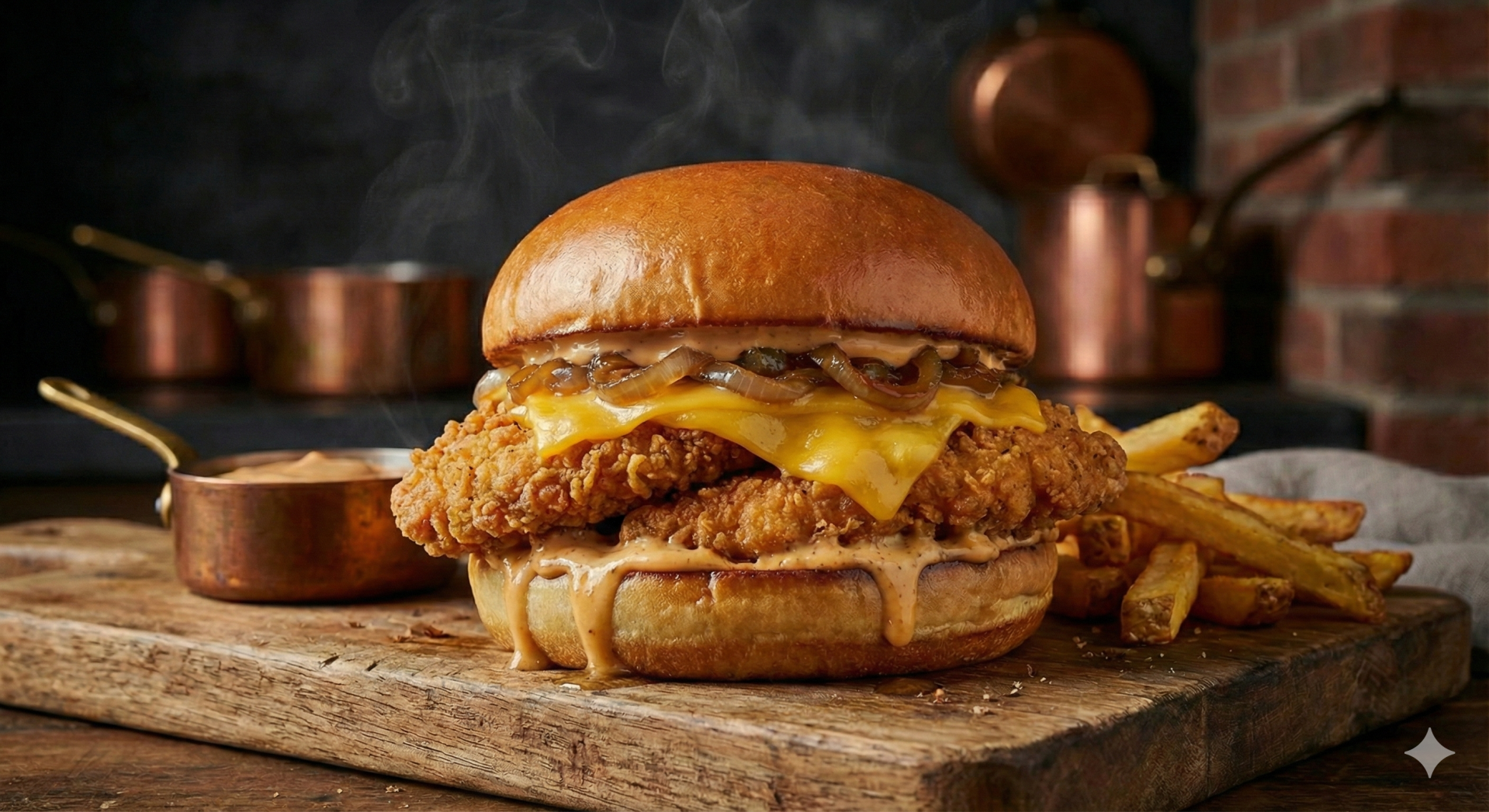 Menu Crispy Chicken Burger