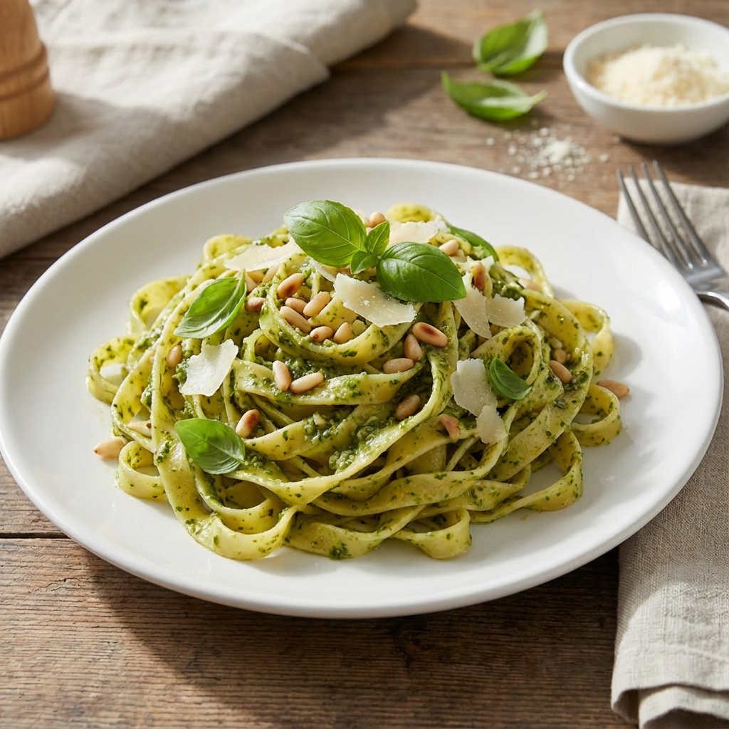 Tagliatelle Pesto