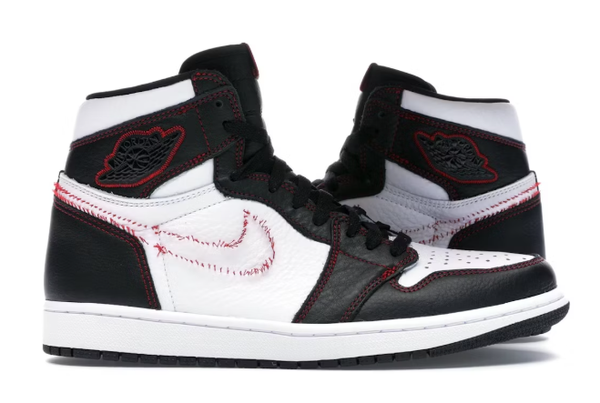 Jordan 1 Retro High Defiant "White Black Gym Red"