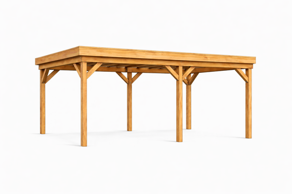 Douglas Overkapping Houtpakket 3,5x5m