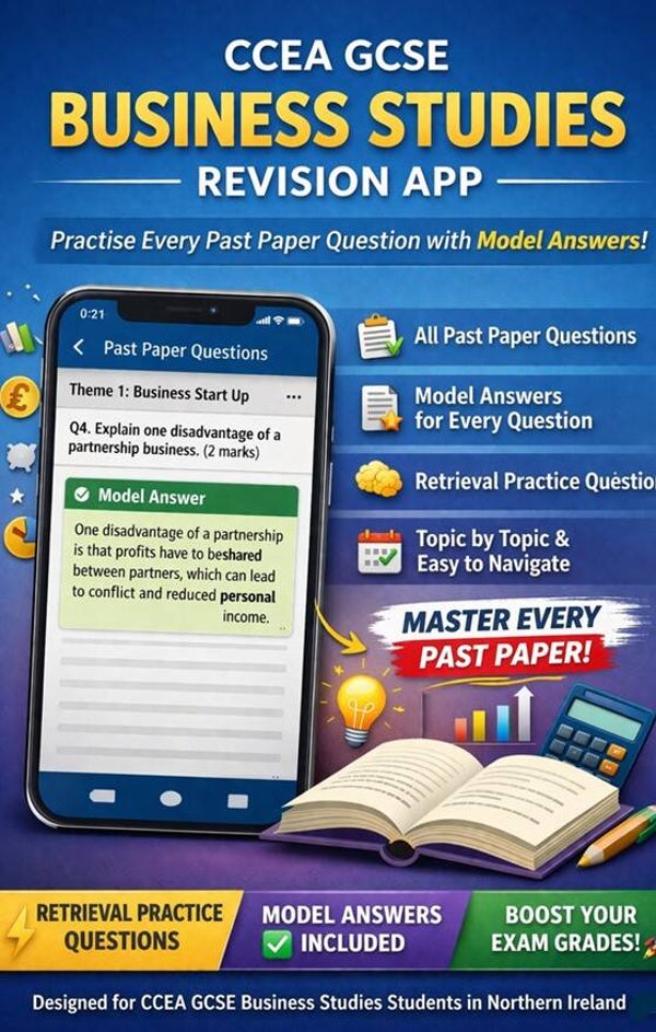 GCSE Business Studies Revision App (April 2026 - July 2027)