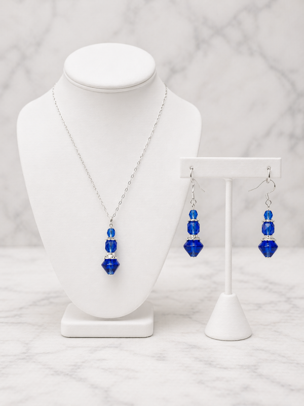 Coastal Breeze Drop Necklace & Earring Set
