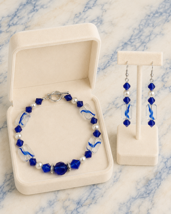 Cobalt Wave Elegance