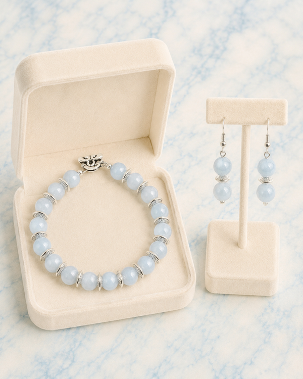 Sky Calm Bracelet & Earring Set