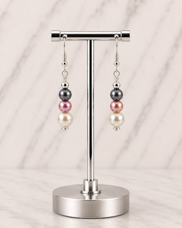 Pearl Trio Earrings