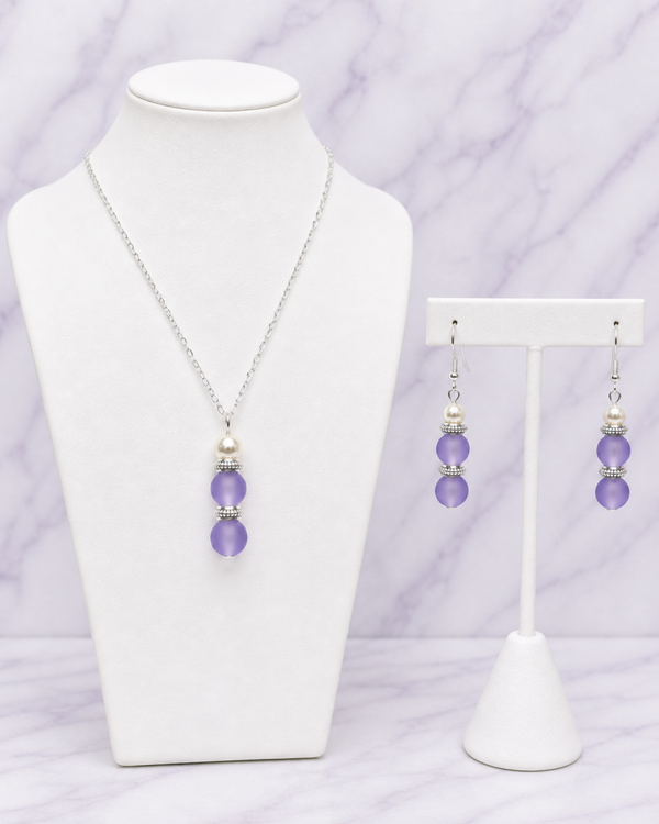 Frosted Lavender Glow