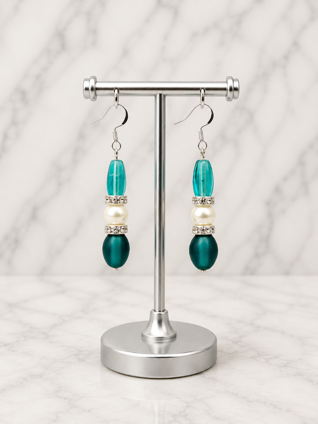 Teal Elegance Drops