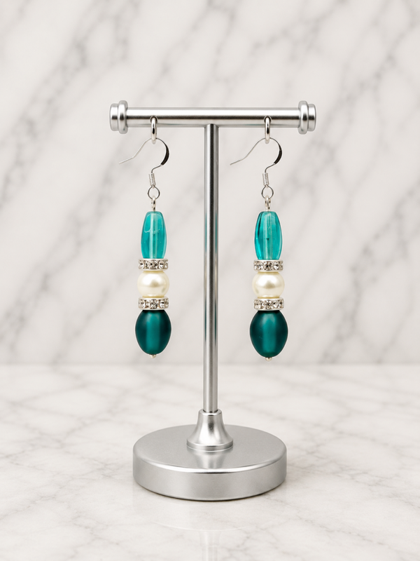 Teal Elegance Drops