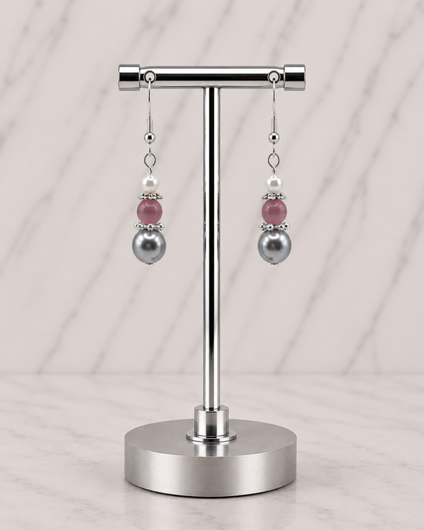 Pink & Pearl Classic Winter Drops