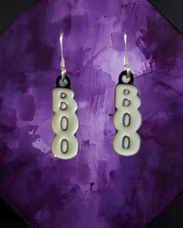 “BOO” Earrings