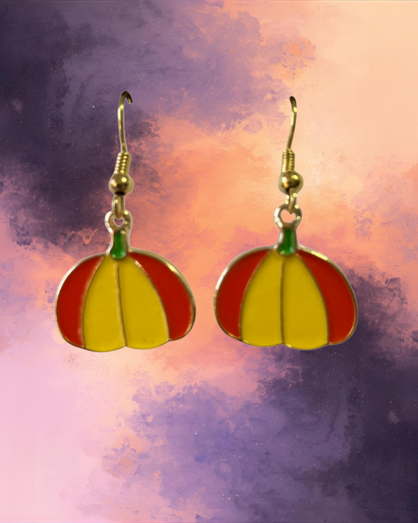 Pumpkin Earrings 🎃