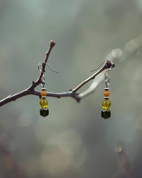 Woodland Amber Earrings