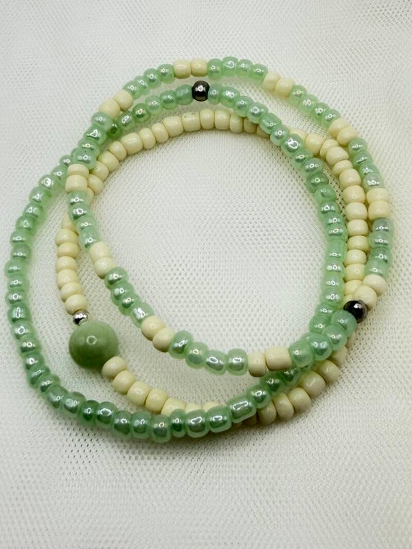 Meadow Glow Stacking Bracelet Trio