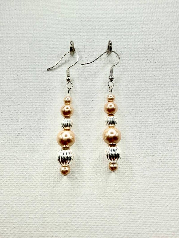 Champagne Glow Pearl Drop Set