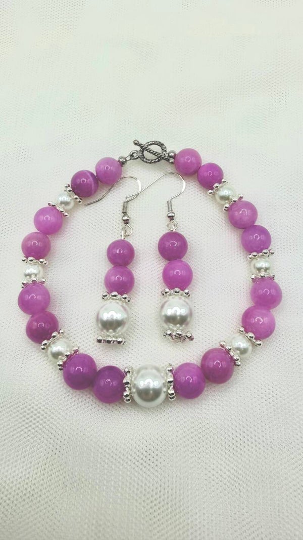 Berry Glow Statement Set
