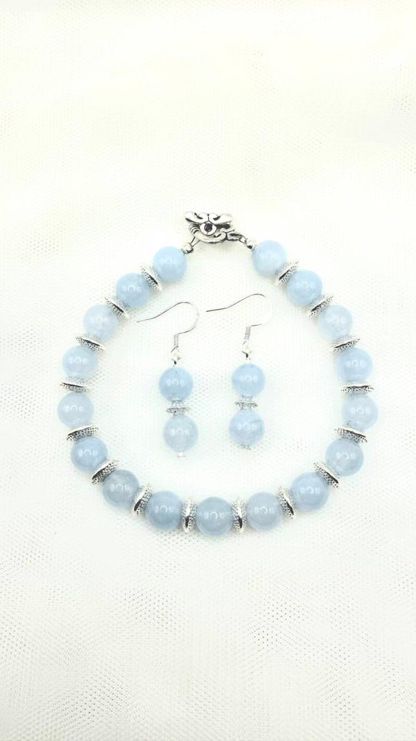 Sky Calm Bracelet & Earring Set