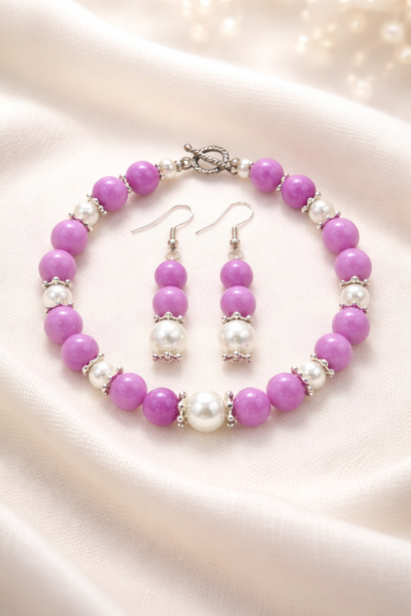Berry Glow Statement Set