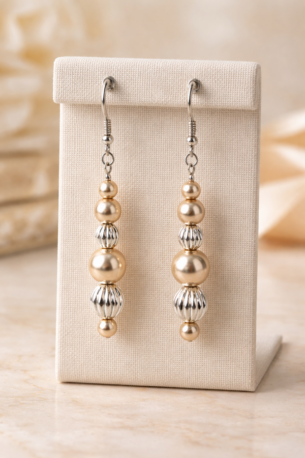 Champagne Glow Pearl Drop Set