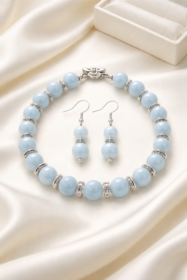 Sky Calm Bracelet & Earring Set