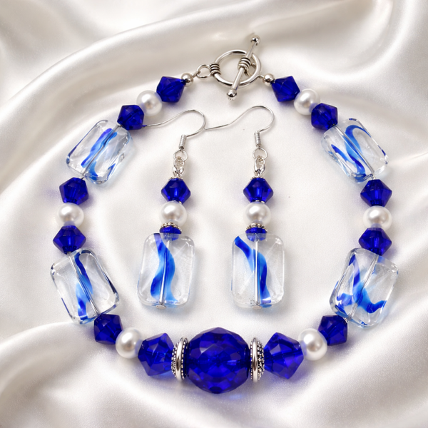 Cobalt Wave Elegance