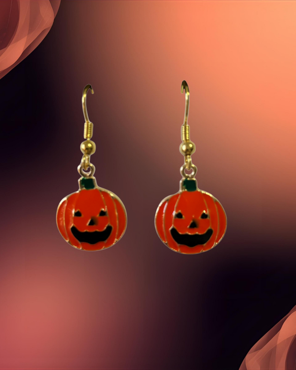 Classic Pumpkin Earrings 🎃
