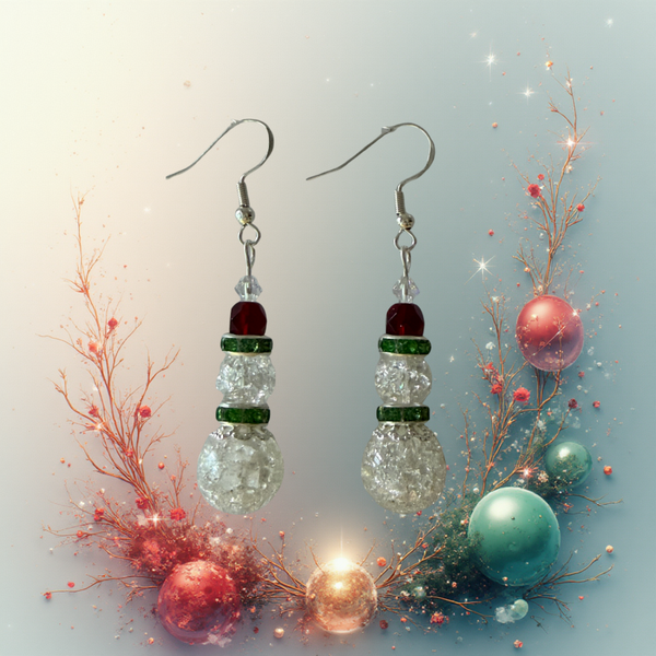 Winter Sparkle Holiday Earrings