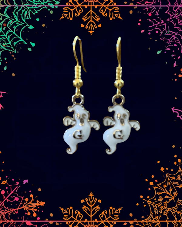 Floating Ghost Earrings