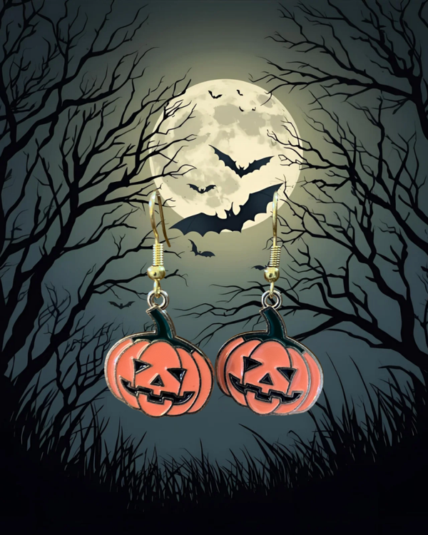 Classic Jack-O-Lantern Earrings